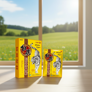 Parche de Compresa Fría a Base de Plantas para Trabajadores y Personas Mayores, Fabricación OEM con Personalización - Product Image 1