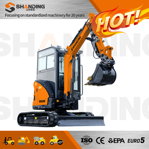 Baixo Preço Mini Escavadeira EPA yanmar Motor Kubota 3.5 Ton Crawler Micro Digger 1 Ton 2 Ton Farm Pequena Escavadeira - Product Image 6