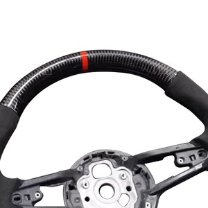   Volante de Fibra de Carbono para Modelos <span class=keywords><strong>Audi</strong></span> R8, Q5 <span class=keywords><strong>2019</strong></span>, RS6 C7, A5 2013, <span class=keywords><strong>A3</strong></span> 8Y 8V, A6 2017, TT 8N 2016 2015, S5 - Product Image 5
