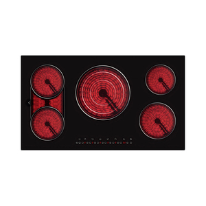 8400W <span class=keywords><strong>5</strong></span> Khu Gốm Hob <span class=keywords><strong>Burner</strong></span> Nấu Ăn Cảm Ứng Điện Điều Khiển 77Cm Đung Được Xây Dựng Trong Cảm Ứng Nồi Cho Nhà Nấu Ăn - Product Image 6