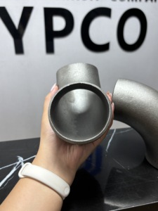 צינורות פלדה פחמן מרותכים מותאמים אישית פלדה 90 deg המרפק - Product Image 6