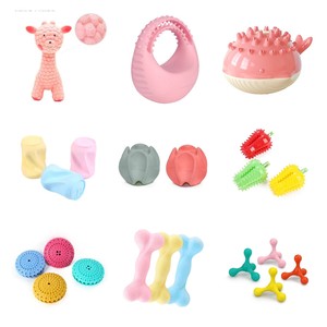 Jouets à mâcher pour chiens, brosses à dents multiples personnalisées, en TPR durable, motif os, pour le nettoyage dentaire, en caoutchouc pour animaux de compagnie, vente chaude - Product Image 6