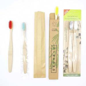 2024 Venta caliente Ecológico Personalizado Cepillo de dientes de cerdas suaves Orgánico Colorido Venta al por mayor EE. UU. Mairun Usa 823 Plástico - Product Image 4