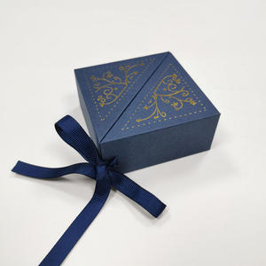 Custom Rigid Double-Door Jewelry <b>Boxes</b> with Printable Brand Logos and Ribbon Ties Premium <b>Gift</b> Packaging <b>for</b> <b>Rings</b> - Product Image 3