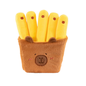 Peluche Capybara Frites Personnalisable en Gros – Jouet Confortable, Coussin de Bureau, Cadeau Idéal pour Filles - Product Image 1