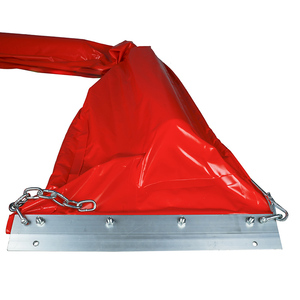 Pluma de retención de derrames tipo flotador de PVC, flotante sólido para aguas en la costa, pluma de aceite de PVC - Product Image 3