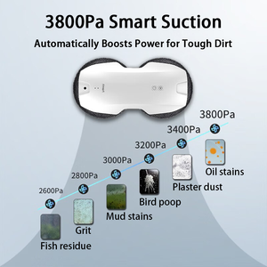 Robot de nettoyage de vitres intelligent entièrement automatique pour les maisons de grande hauteur, <span class=keywords><strong>aspirateur</strong></span> de vitres intelligent, nettoyeur de vitres électrique - Product Image 3