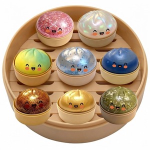 Cute Cartoon Print Bun Kneading Toy Stress Relief Vent Squishy Toy Mystery <b>Blind</b> Box Wholesale For Retail Store - Product Image 5