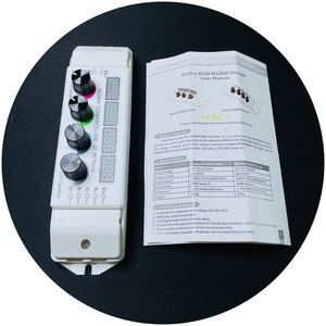 24V Knob 4 kênh <span class=keywords><strong>RF</strong></span> điều khiển 5050 RGBW <span class=keywords><strong>Led</strong></span> điều khiển DC12V RGBW 4CH điều khiển BC-354RF cho <span class=keywords><strong>LED</strong></span> Strip - Product Image 4