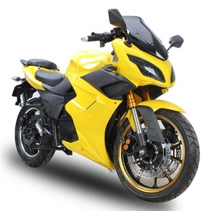 Nouvelle arrivée, moto de course pour adultes, couleur unie, 110 km/h, avec moteur 5000 W - Product Image 6