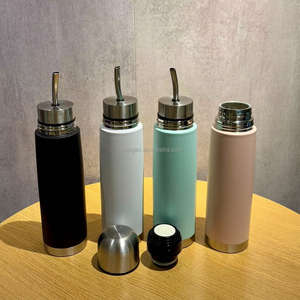 Bombilla para Yerba <span class=keywords><strong>Mate</strong></span> <span class=keywords><strong>Listo</strong></span> Autocebante de Argentina, Vaso de Acero Inoxidable 18/8 para Beber Yerba <span class=keywords><strong>Mate</strong></span>, Taza Termo, Botella de Agua - Product Image 4