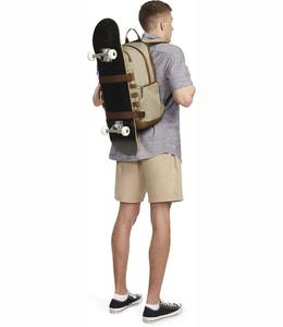 Échantillon gratuit Sac à dos de skateboard personnalisé de grande capacité Sac étanche pour ordinateur portable pour hommes femmes Fermeture à glissière Sports Basketball - Product Image 4