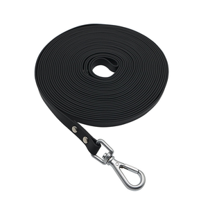 Imperméable à l'eau 2.5CM 1M 1.5M 3M 5M 10M 15M extérieur PVC enduit marche chien longue ligne laisse pour grands animaux <span class=keywords><strong>de</strong></span> compagnie conduit corde - Product Image 1