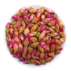 Fleurs de pêcher séchées naturelles, bourgeons de pêcher de montagne, fleurs entières pour thé, matière première pour bougies parfumées et art décoratif, vente en gros - Product Image 1