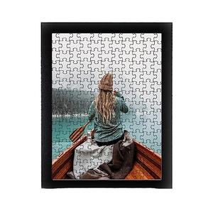 Cornice Fotografica Rettangolare Verticale <span class=keywords><strong>Clamaro</strong></span> COLLAGE 80 X 121 |   Nero Opaco |   Cornice in MDF con Pannello Posteriore in Vetro Acrilico Infrangibile e Metallo - Product Image 4
