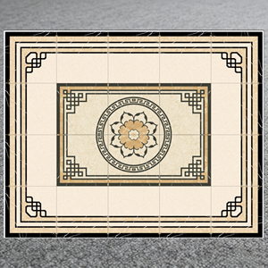 Offre Spéciale – Carreaux de Céramique Modernes 800x800 <span class=keywords><strong>à</strong></span> Motifs Floraux, Style Espagnol, pour Hall d'Hôtel, <span class=keywords><strong>Décoration</strong></span> en Porcelaine Façon Briques de Foyer - Product Image 5