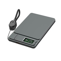 Banco de Energía Inalámbrico de Aleación de Aluminio de 10000 mAh con Carga Rápida, Pantalla TFT de 0.96, Entrada/Salida Tipo-C, Soporte Portátil para Teléfono