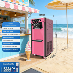 Máquina de Helado Suave Comercial para Restaurantes de Comida Rápida, Máquina de Alto Rendimiento - Product Image 1
