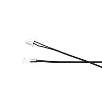 Longitud del Cable a medida Sensor de temperatura con cable Montaje en superficie Anillo Lug NTC Termistor 5K 10K 3950 Sondas de calor para motores eléctricos