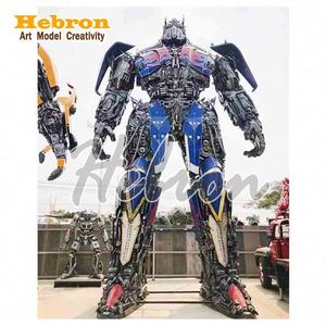 Escultura de Robot <span class=keywords><strong>2022</strong></span>, Metal Vintage, Hierro, Estilo Steampunk, Robot Punk de Hierro, Artesanía Metálica, Decoración de Bar de Estilo Antiguo - Product Image 4