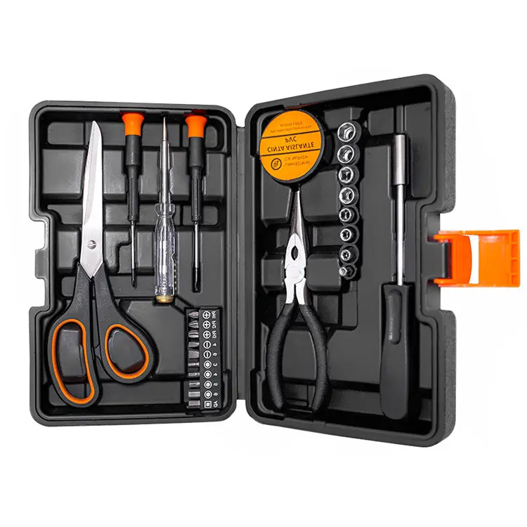 Household hardware tool set Toolbox electrician carpentry manual maintenance combination tool set