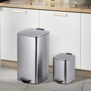Cubo de Basura de Acero Inoxidable con Pedal y Cierre Suave, ODM, 6L, 12L, 30L, 40L, 50L - Product Image 1