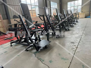 Máquina de Press de Pecho con Placas de Acero Serie SM FL, Comercial, con Brazos Adicionales, Máquina de Fitness con Placas - Product Image 2