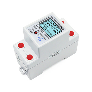 LCD 220Vac với đèn nền kỹ thuật số duy nhất giai đoạn thiết lập lại Zero năng lượng mét kWh Điện áp hiện tại Điện năng tiêu thụ mét - Product Image 3