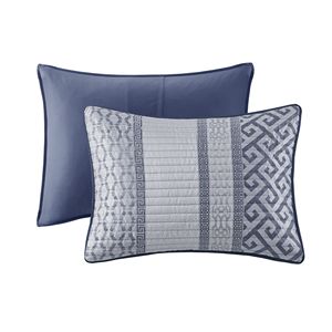 DB 4-Piece Jacquard <b>Quilt</b> Set With Complementary <b>Throw</b> Pillow Full Size Modern Home Bedding All Season Polyester Cotton - Product Image 4