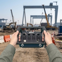 Télécommande hydraulique industrielle proportionnelle pour grues aériennes avec indice de protection IP élevé