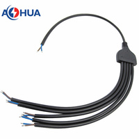 Conector de arnés de cable LED personalizado-1 a 2/3/4/5 macho y hembra conector de cableado de señal de alimentación impermeable para módulos de controlador