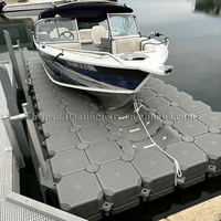 Plateforme de jet ski en PEHD avec charnière pour bateau 500x500x400mm – Fourniture marine essentielle