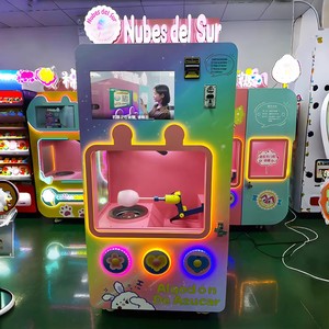 Robot Hoa Bỏng Ngô Kẹo Bông Pháp Chiên Sô Cô La Sữa Tự Động Đồ Ăn Nhẹ Máy Bán Hàng Tự Động - Product Image 3