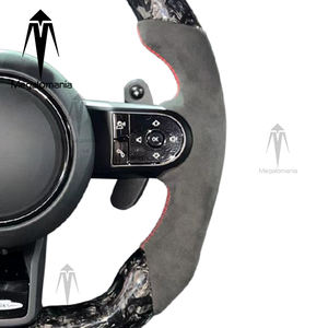 <span class=keywords><strong>Volant</strong></span> en fibre de carbone adapté aux BMW <span class=keywords><strong>Mini</strong></span> Cooper JCW F54 F55 F56 F57 F58 R56 R57 R58 R59 R60 R61 F60 - Product Image 3