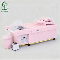Table de massage électrique multifonctionnelle Jincheng pour salon de beauté, lit de spa pour les pieds inclinable, table de massage corporel complet professionnelle