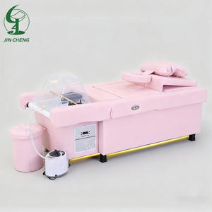 Jincheng Multifunktion skopf Spa Shampoo Betten Beauty Salon Profession eller Ganzkörper massage tisch Elektrischer Liege fuß Spa Bett - Product Image 2