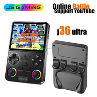 Consola de Juegos J36 Ultra 2026, Consola de Juegos Portátil con Wifi, Compatible con Psp, YouTube Online, Jd 7