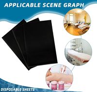 Draps de lit jetables imperméables, housse de table de massage en tissu non tissé pour spa, extensions de cils, salon de beauté, épilation, hôtels