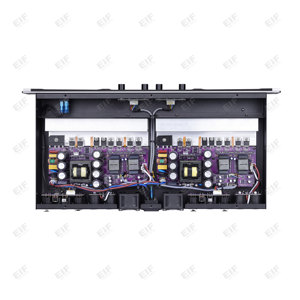 เพาเวอร์แอมป์ EIF Professional รุ่น AM46 4 แชนแนล คลาส D กำลังขับ 2400 วัตต์ 8 โอห์ม สำหรับการแสดงบนเวที แบบติดตั้งบนแร็ค 1U - Product Image 6