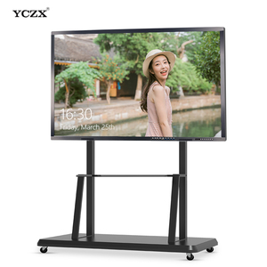 Nhà máy cung cấp 55 inch cảm ứng đa điểm tương tác phẳng 4K kỹ thuật số điện tử thông minh Bảng trắng cho các trường học - Product Image 2