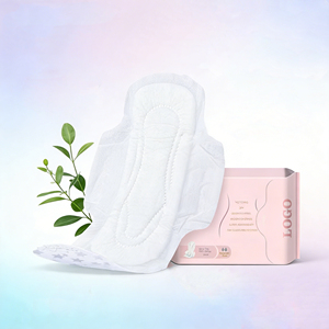 Serviette <span class=keywords><strong>hygiénique</strong></span> jetable de <span class=keywords><strong>maternité</strong></span>, confort premium, <span class=keywords><strong>protection</strong></span> respirante pour femme, avec ailettes anti-fuites, super importée, en bambou - Product Image 1