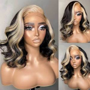 Prix de gros 2026 Perruques 613 100% Cheveux Humains Remy Blonds Lace Front HD 13*4 Densité 150% Ondulation Body Wave Double Trame Faite à la Machine Personnalisée - Product Image 4