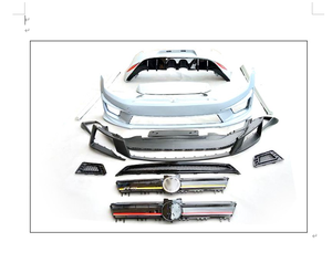 Pare-chocs avant et arrière en matériau PP pour Volkswagen, jupe de calandre, pour VW Golf 7 2018 — 2020, mise à niveau <span class=keywords><strong>R400</strong></span>, 1 pièce, offre spéciale - Product Image 1