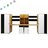 Cama Litera Metálica Moderna y Resistente con Cajones de Almacenamiento para Dormitorio Escolar - Construcción Estable, Tamaños Personalizables