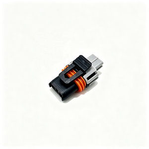 Boîtier de connecteur électrique automobile 2 broches femelle en plastique pour faisceau de câbles 7028H2-2.8-21 Prise de connecteur de câblage automobile - Product Image 1