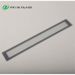 Bande de verre trempé personnalisée avec impression sérigraphique pour éclairage LED mural linéaire - Product Image 5