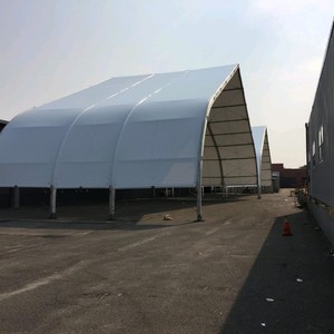 Carpa Yuanda con Techo Arqueado, Carpa Industrial de Aleación de Aluminio de 35 kg, Almacén de Almacenamiento Temporal, Estación de Tránsito Logístico al Aire Libre - Product Image 2