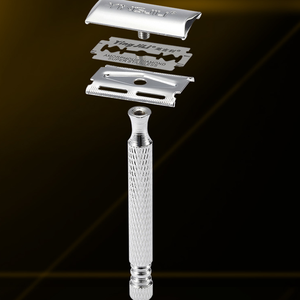 factory wholesale Adjustable Double Edge Razor Men Facial Hair Removal Manual shaver razor