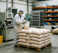 Peinture de protection anticorrosion pour tuyaux, revêtement interne en poudre époxy fusionnée, vente en gros d'usine