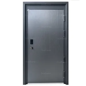 Instime Manufacture Exterior Security Stahl Metall tür Stahl Safe Door Room Home Security Stahltür für Villa